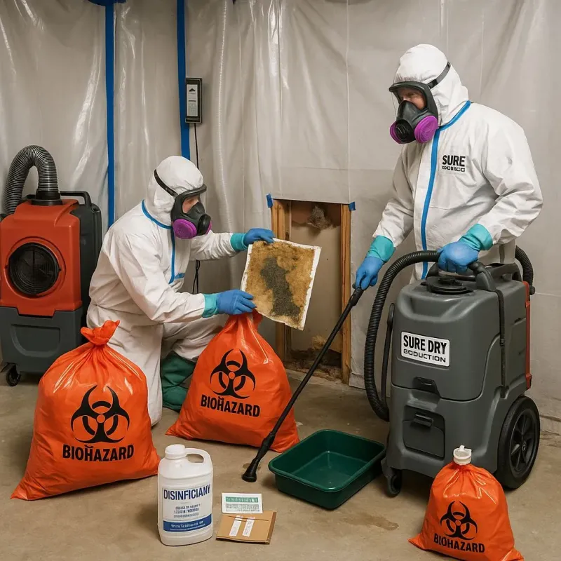 Contaminated Water Handling Protocols process in Iona, ID